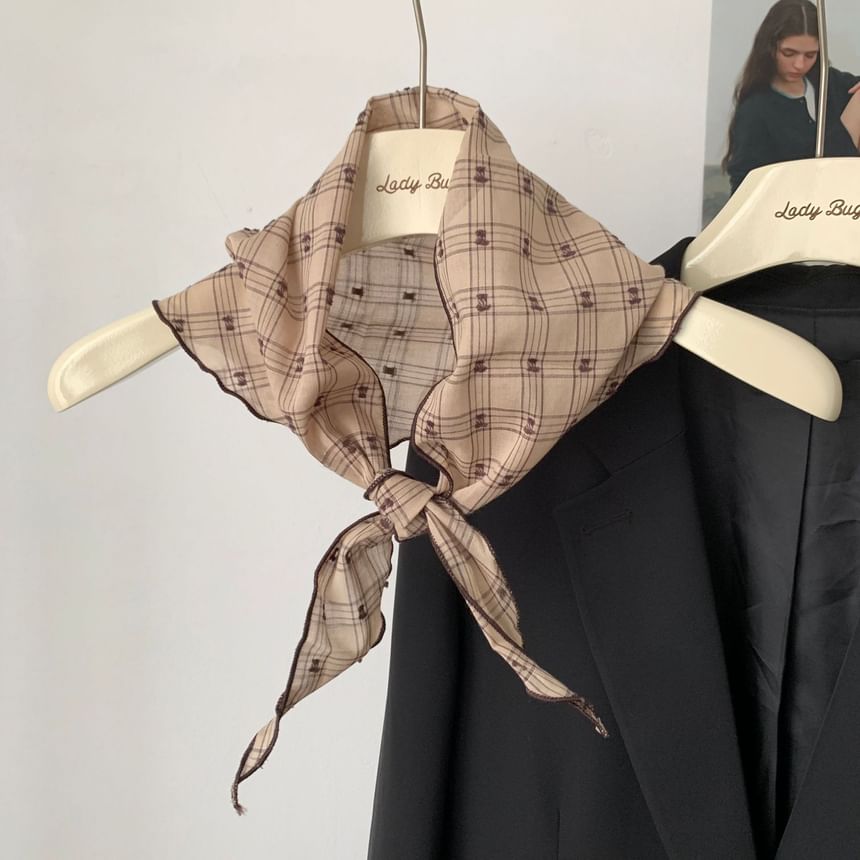 Plaid Neckerchief