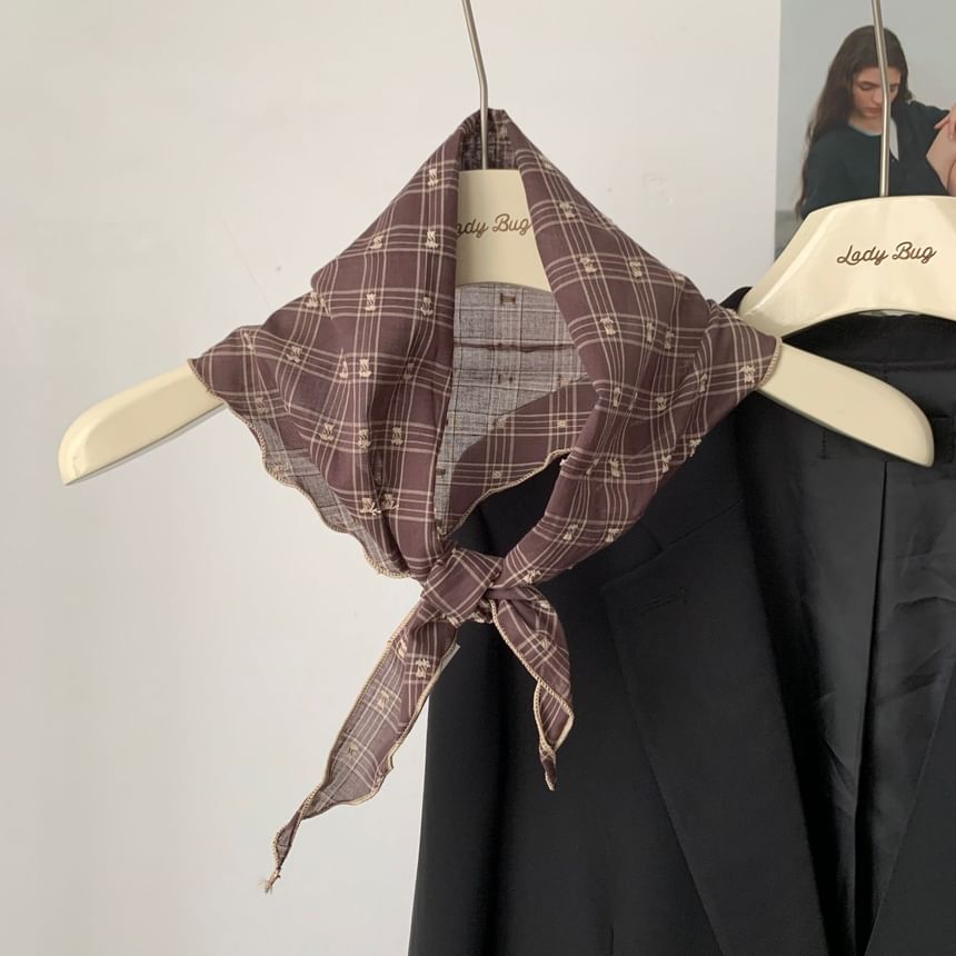 Plaid Neckerchief