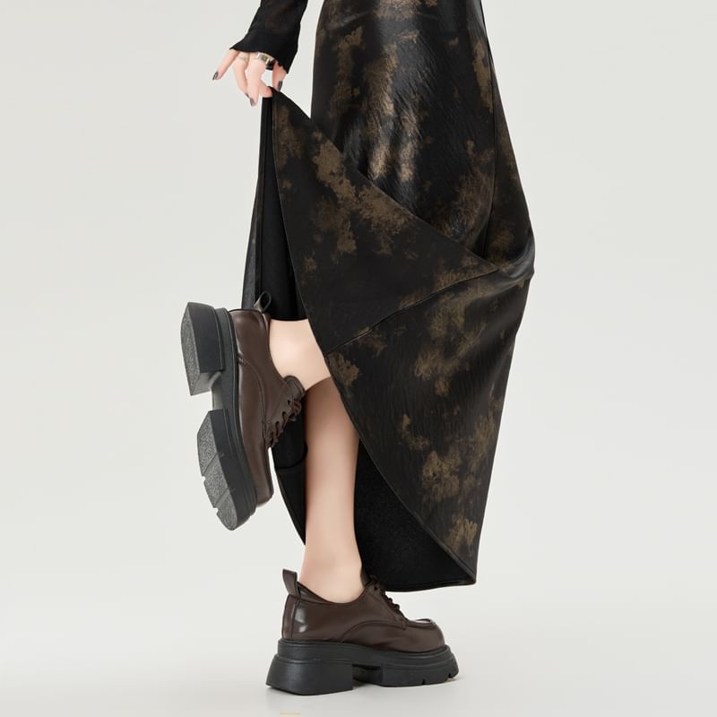 Maxi Skirt Tie High Dye Rise Mermaid