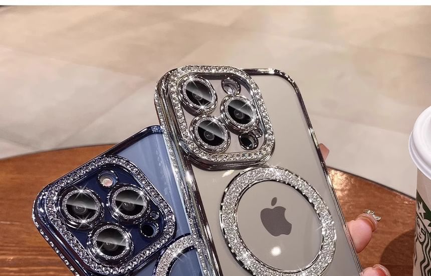 Embellished MagSafe) with (Compatible Magnetic Case Phone