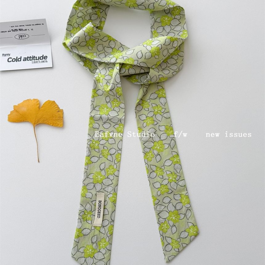 Scarf Hair Tie Patterned