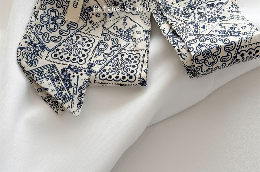 Scarf Hair Tie Patterned