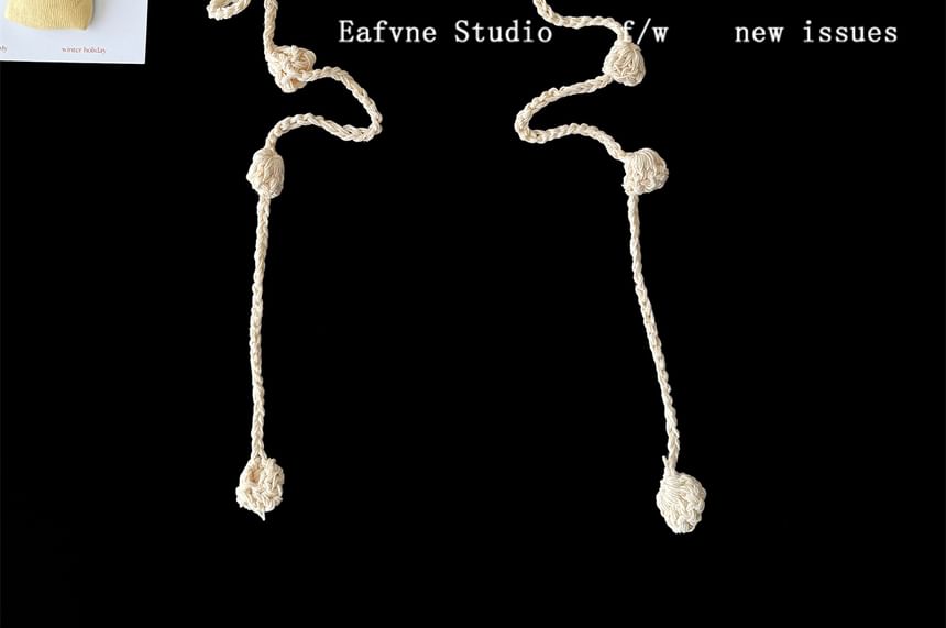 Hat Knit Crochet Bonnet Floral