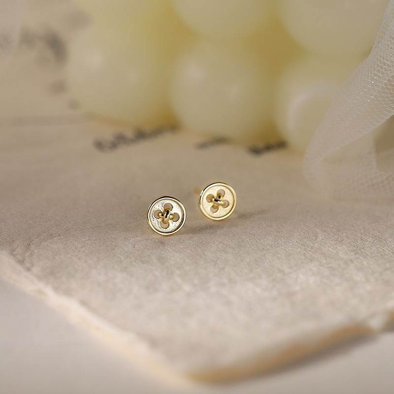 Stud Butterfly Silver Earring Sterling S925