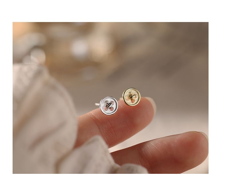 Stud Butterfly Silver Earring Sterling S925