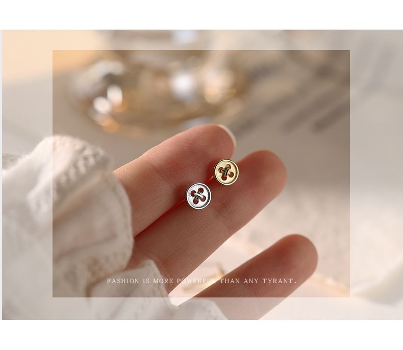 Stud Butterfly Silver Earring Sterling S925