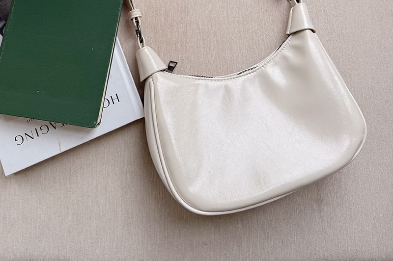 Shoulder Plain Bag Faux Leather