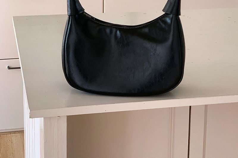 Shoulder Plain Bag Faux Leather