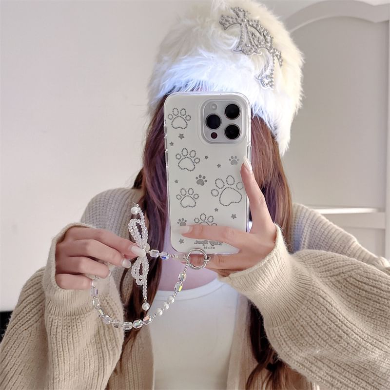 Dog Phone Set Strap Paw Case /