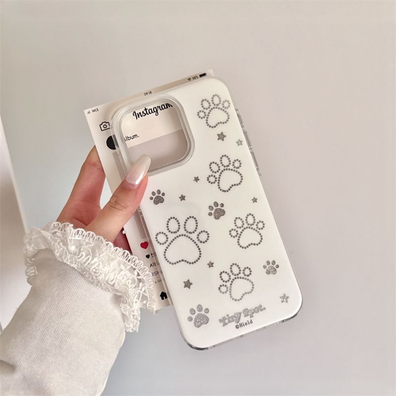 Dog Phone Set Strap Paw Case /