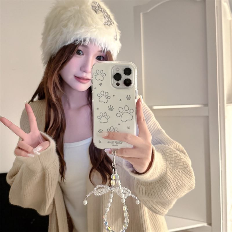 Dog Phone Set Strap Paw Case /