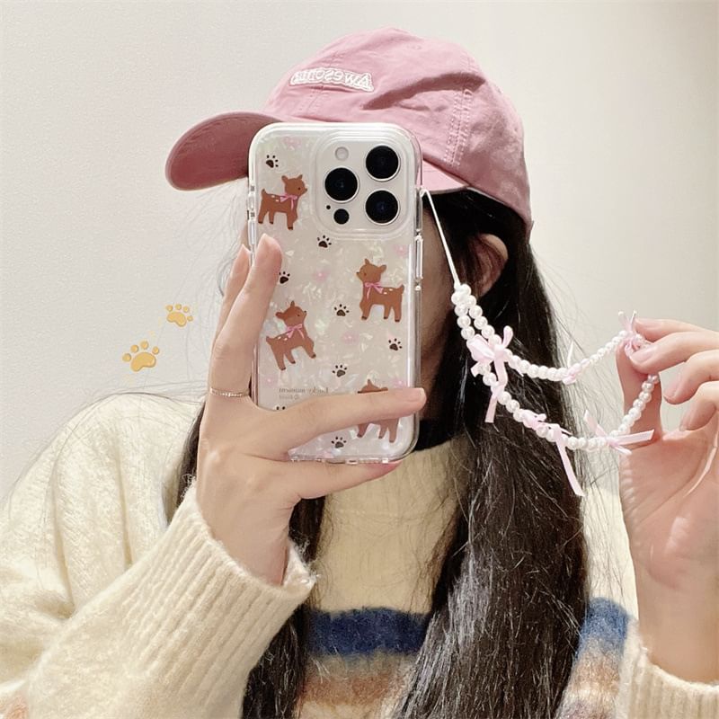 / Phone Deer Set Case Strap