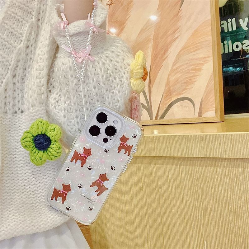/ Phone Deer Set Case Strap