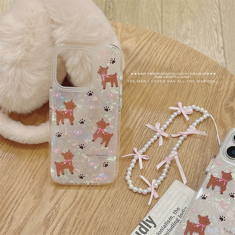 / Phone Deer Set Case Strap