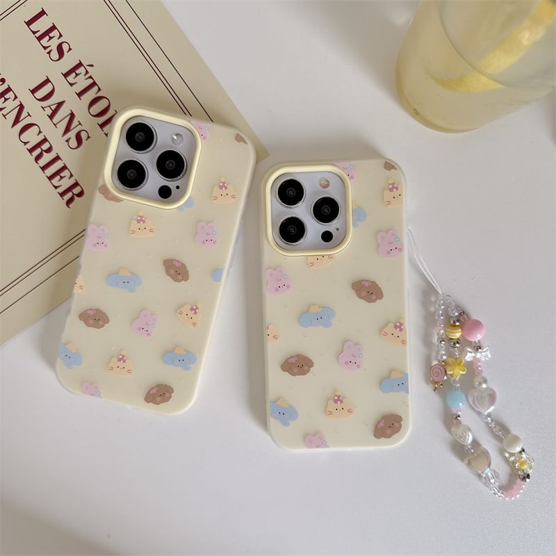 / Phone Strap Case Set Dog