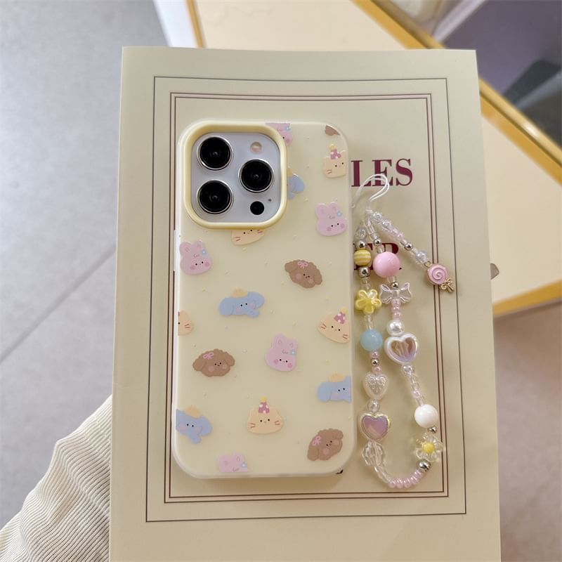 / Phone Strap Case Set Dog