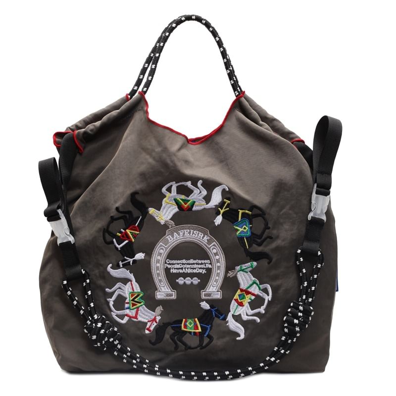 Bag Horse Embroidered Crossbody