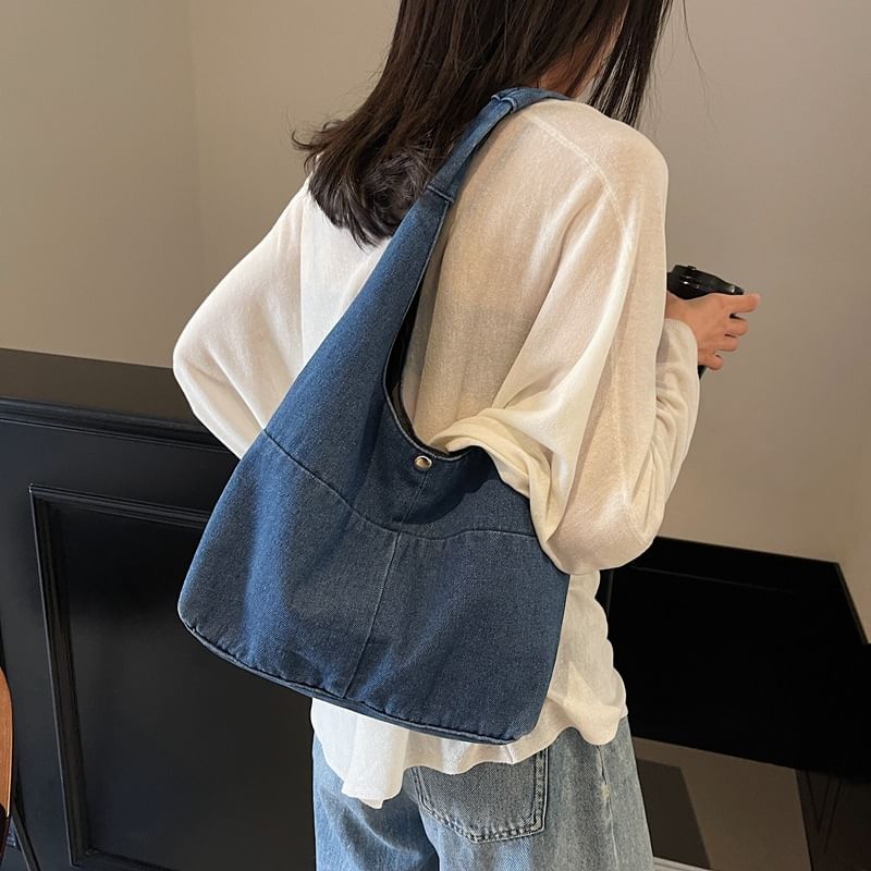 Bag Washed Denim Shoulder