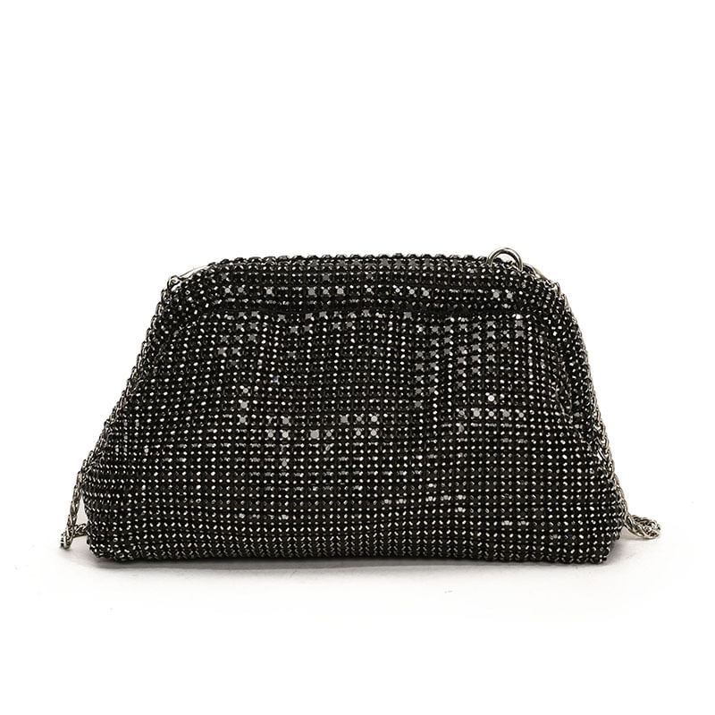Crossbody Chain Rhinestone Bag