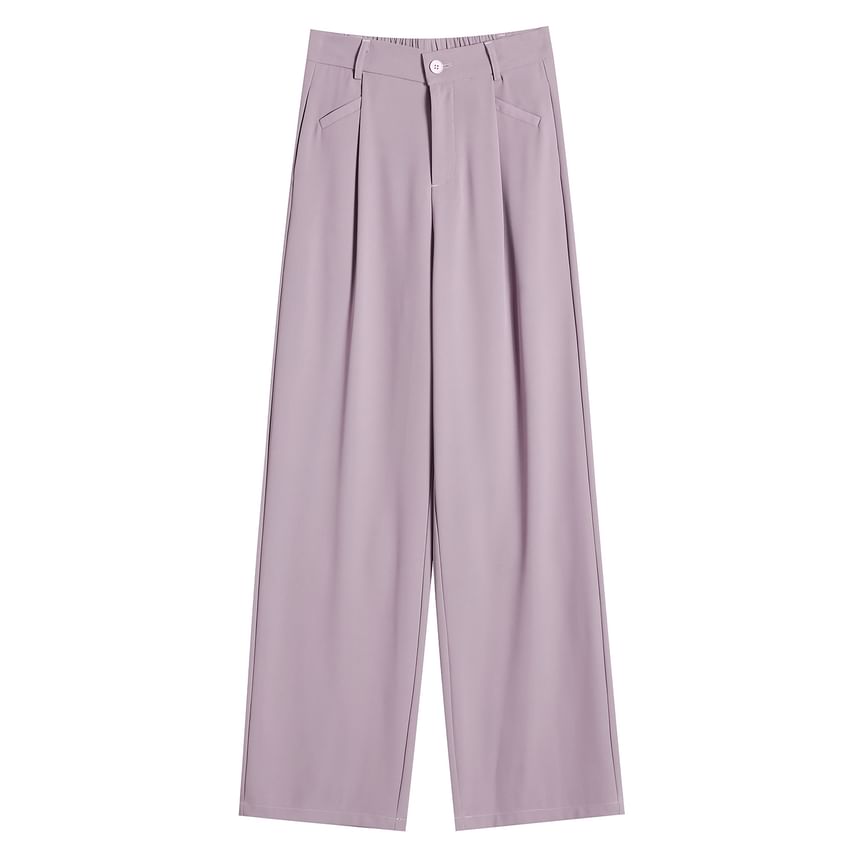 Designs) Wide Waist Pants (Various Dress Leg High Plain