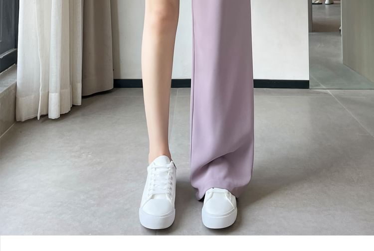 Designs) Wide Waist Pants (Various Dress Leg High Plain