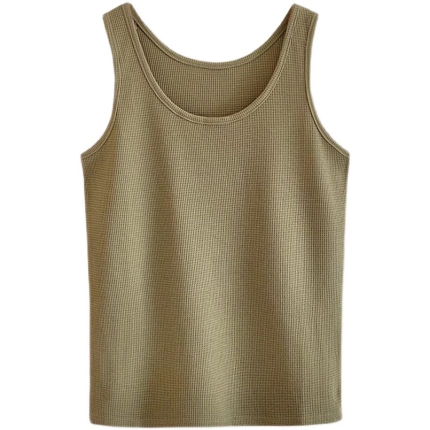Scoop Tank Plain Neck Top