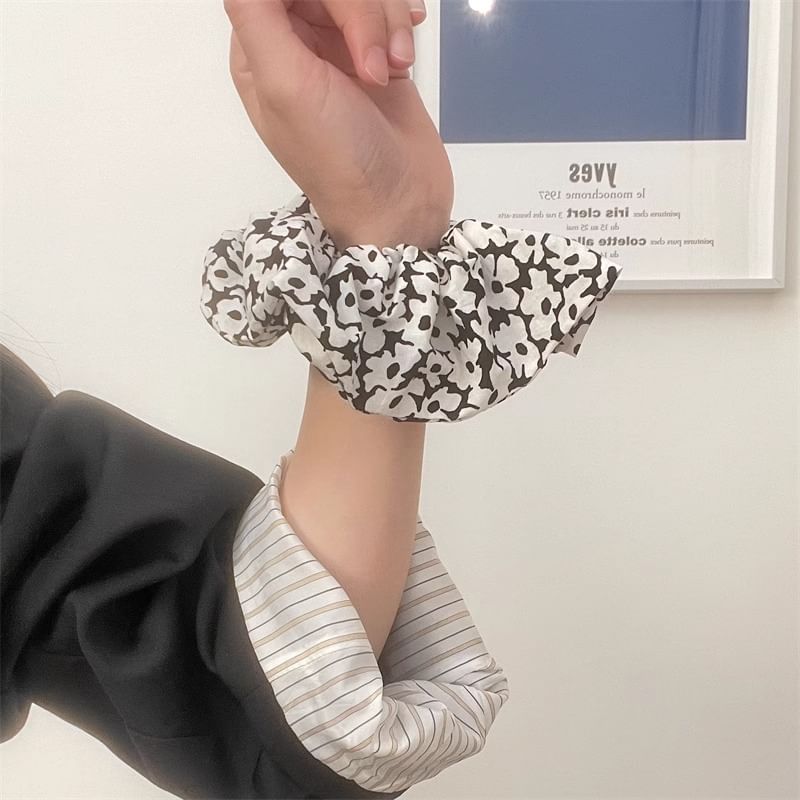 Scrunchie Floral Print