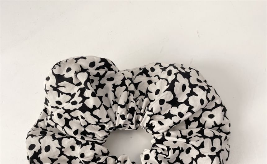 Scrunchie Floral Print