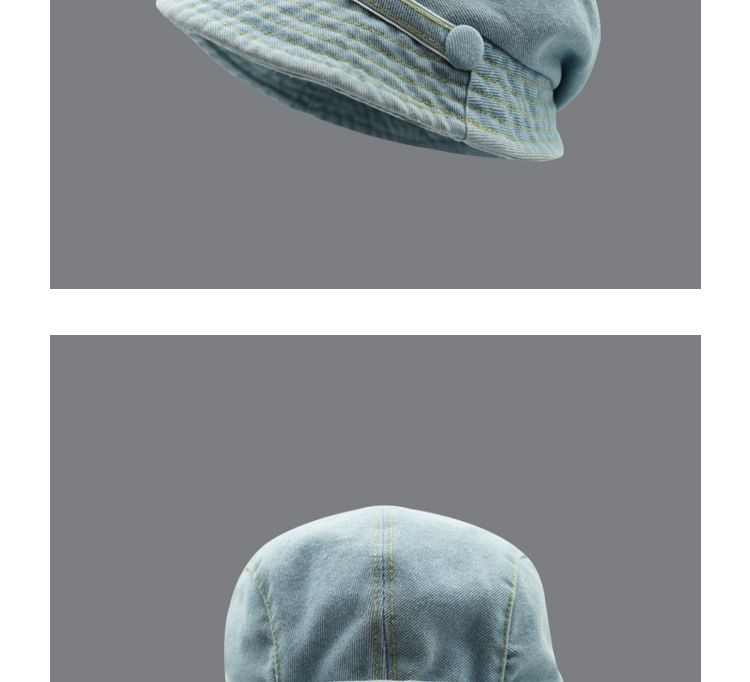 Cloche Denim Hat