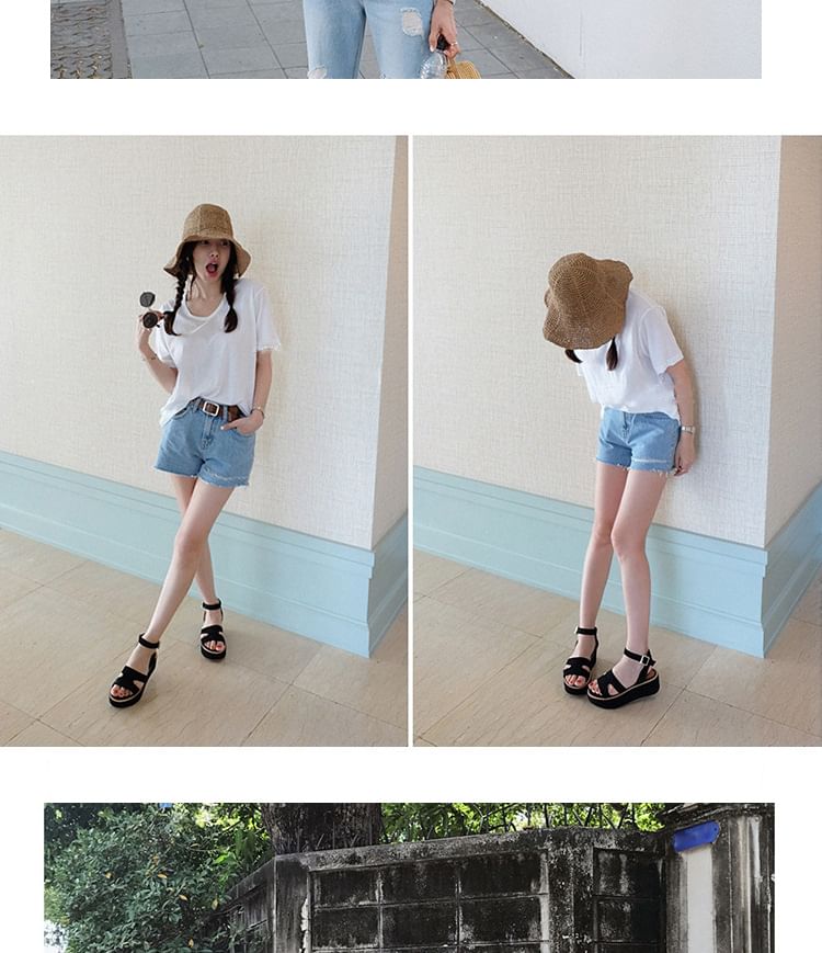Straw Plain Sun Hat