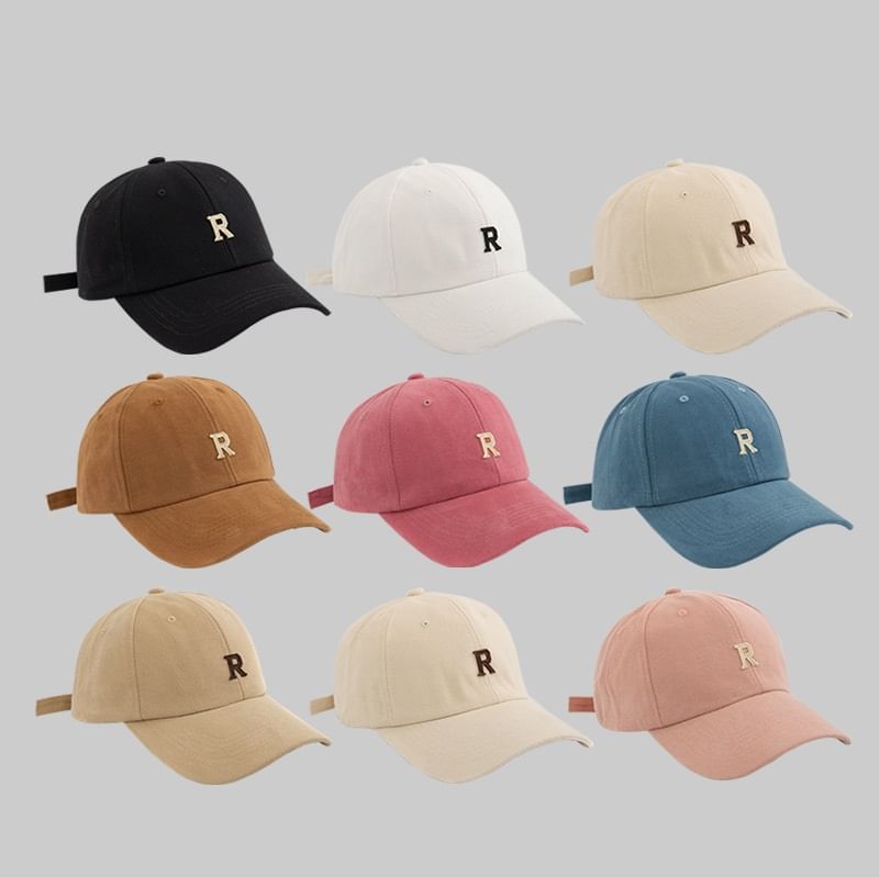 Baseball Applique Cap Lettering