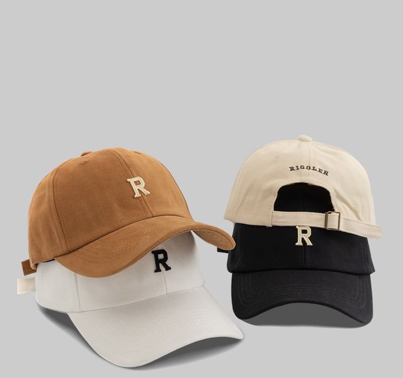 Baseball Applique Cap Lettering