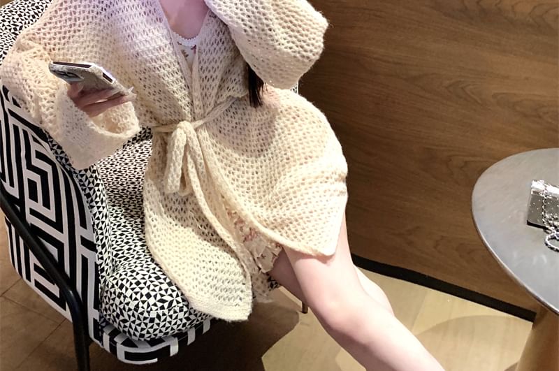 / Mini Dress Print Cardigan Plain Crochet Flower V-Neck Bodycon Strap Spaghetti