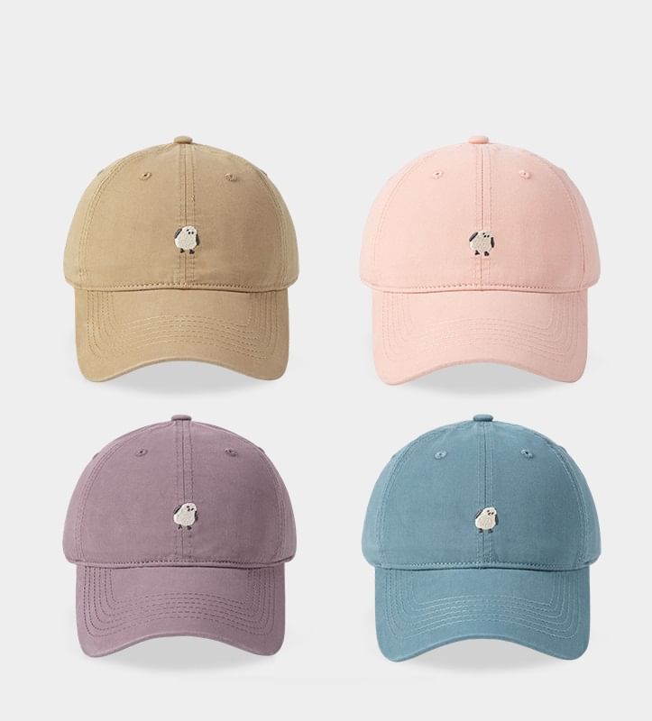 Bird Embroidered Baseball Cap