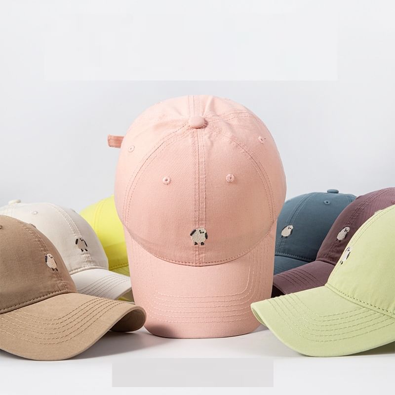 Bird Embroidered Baseball Cap