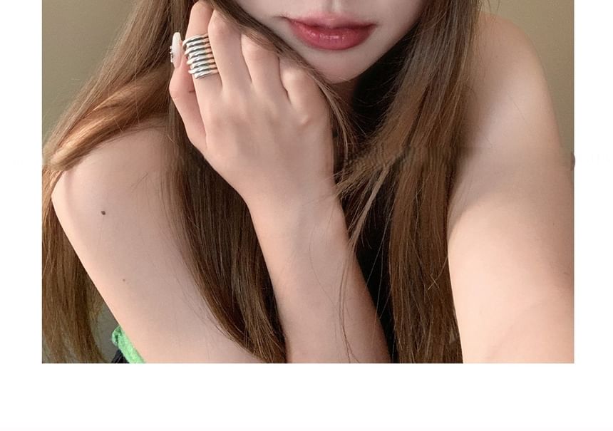 Knit Hat Floral Bonnet