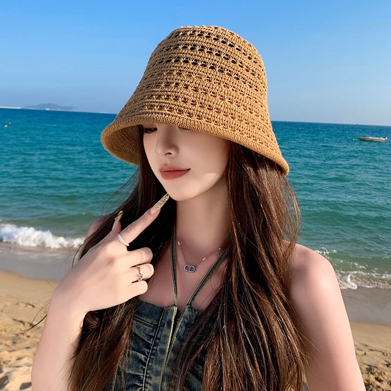 Straw Plain Hat Cloche