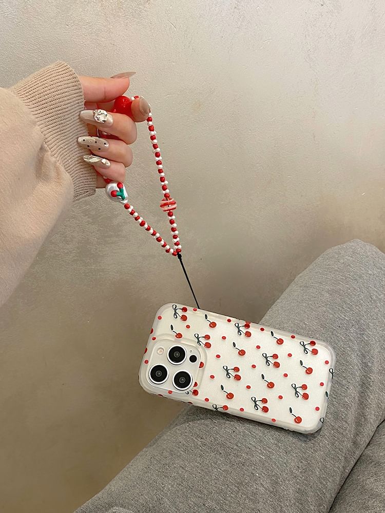 Case Strap / Set Phone Cherry
