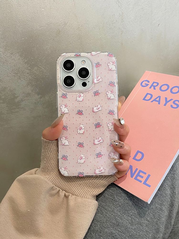 / Strap Rabbit Set Case Phone