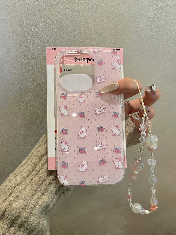 / Strap Rabbit Set Case Phone
