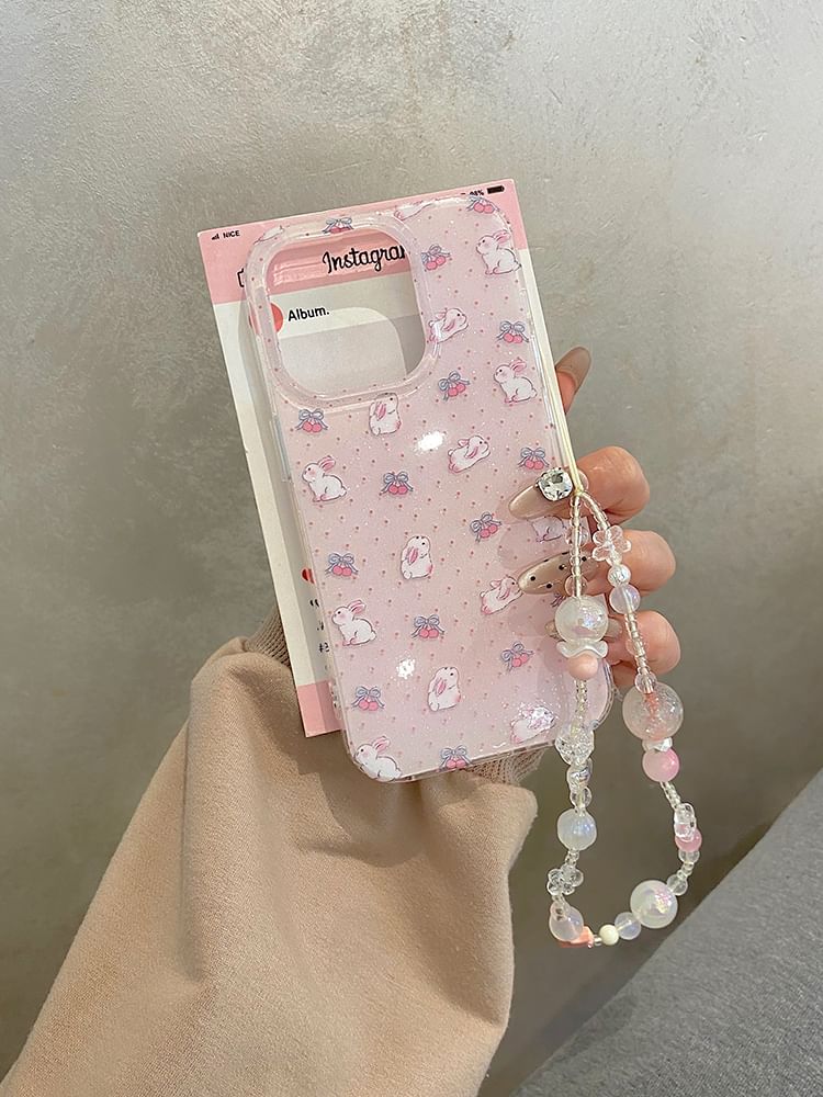 / Strap Rabbit Set Case Phone