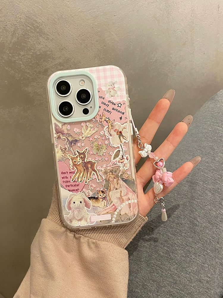 Animal Case Set Strap Phone /