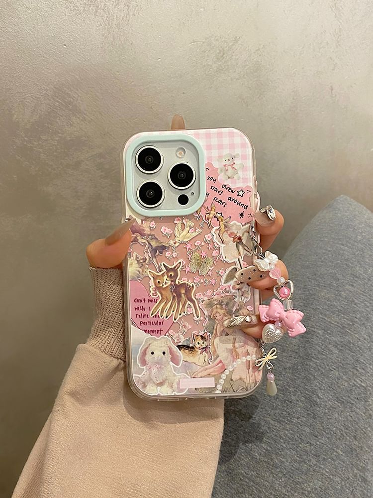 Animal Case Set Strap Phone /