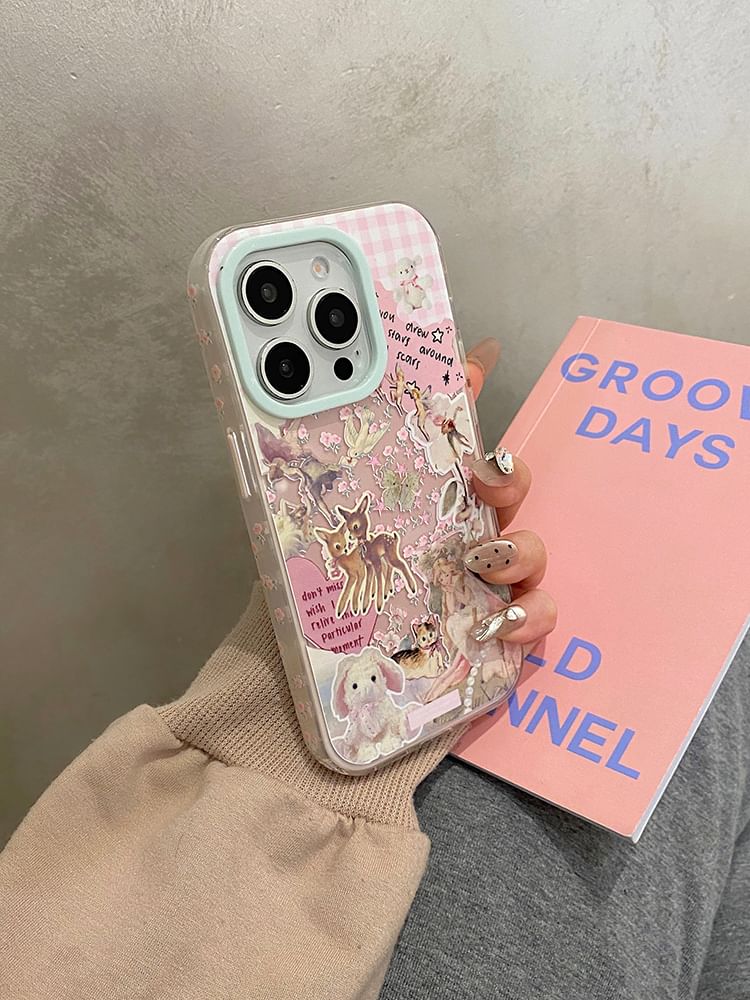 Animal Case Set Strap Phone /