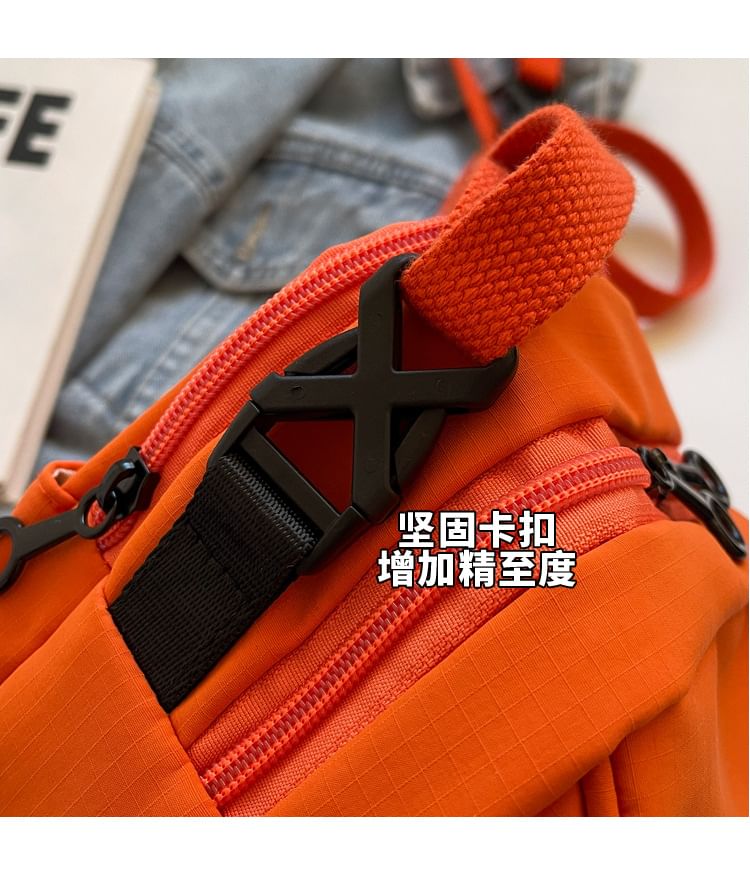 Panel Crossbody Bag Plain