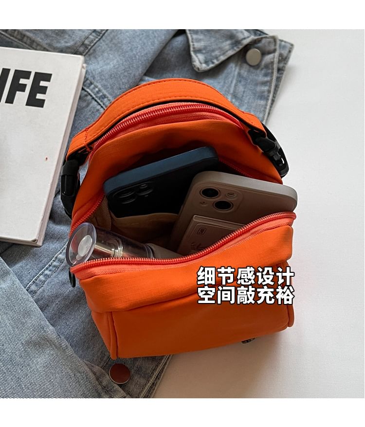 Panel Crossbody Bag Plain