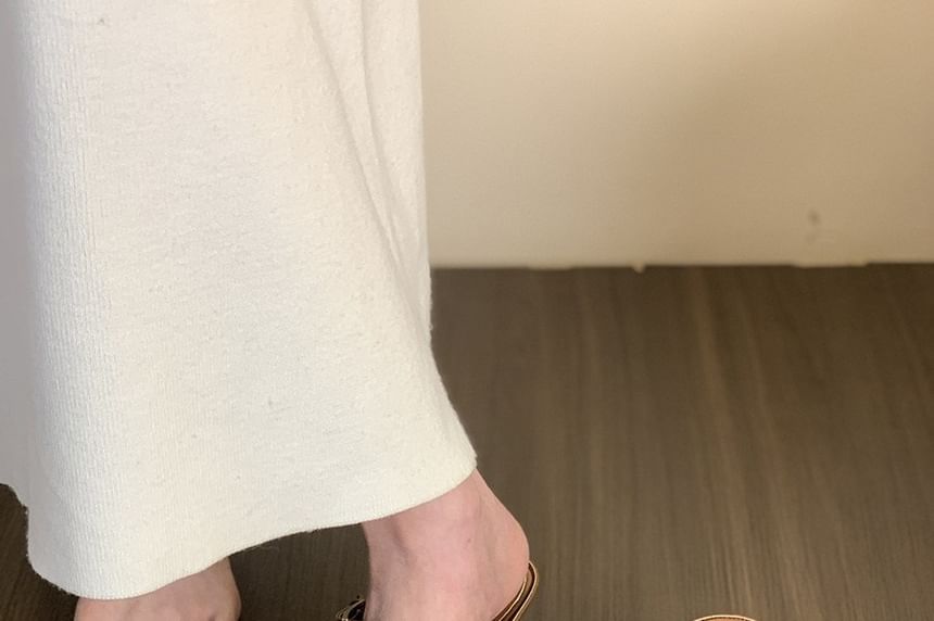 Kitten Mules Pointed Heel