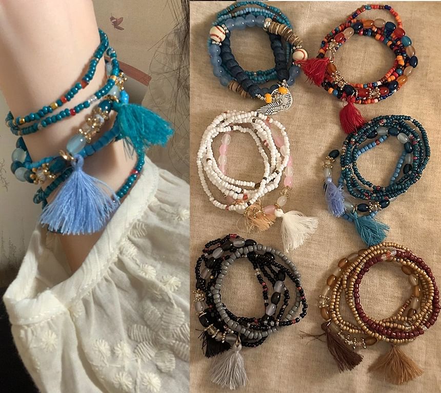 Tassel Bead Designs) (Various Bracelet