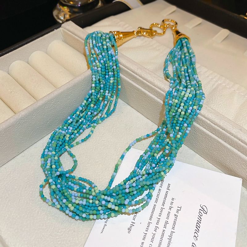 Alloy Necklace (Various Faux / Designs) Gemstone