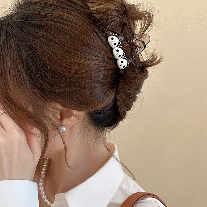 (Various Hair Designs) Clip Panda Claw